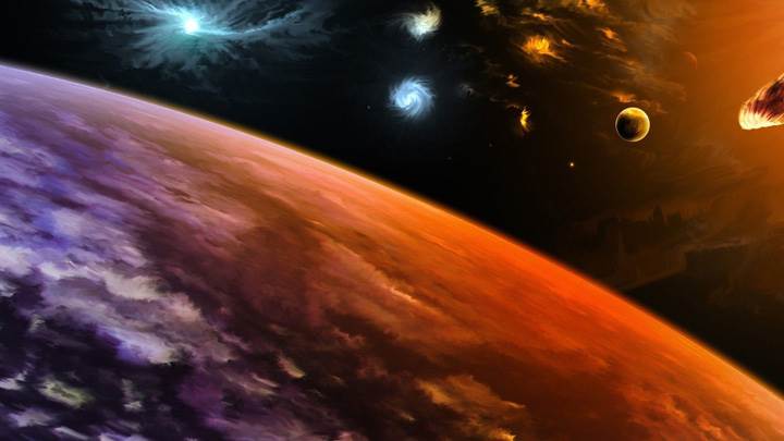 Planets Hit By Asteroids